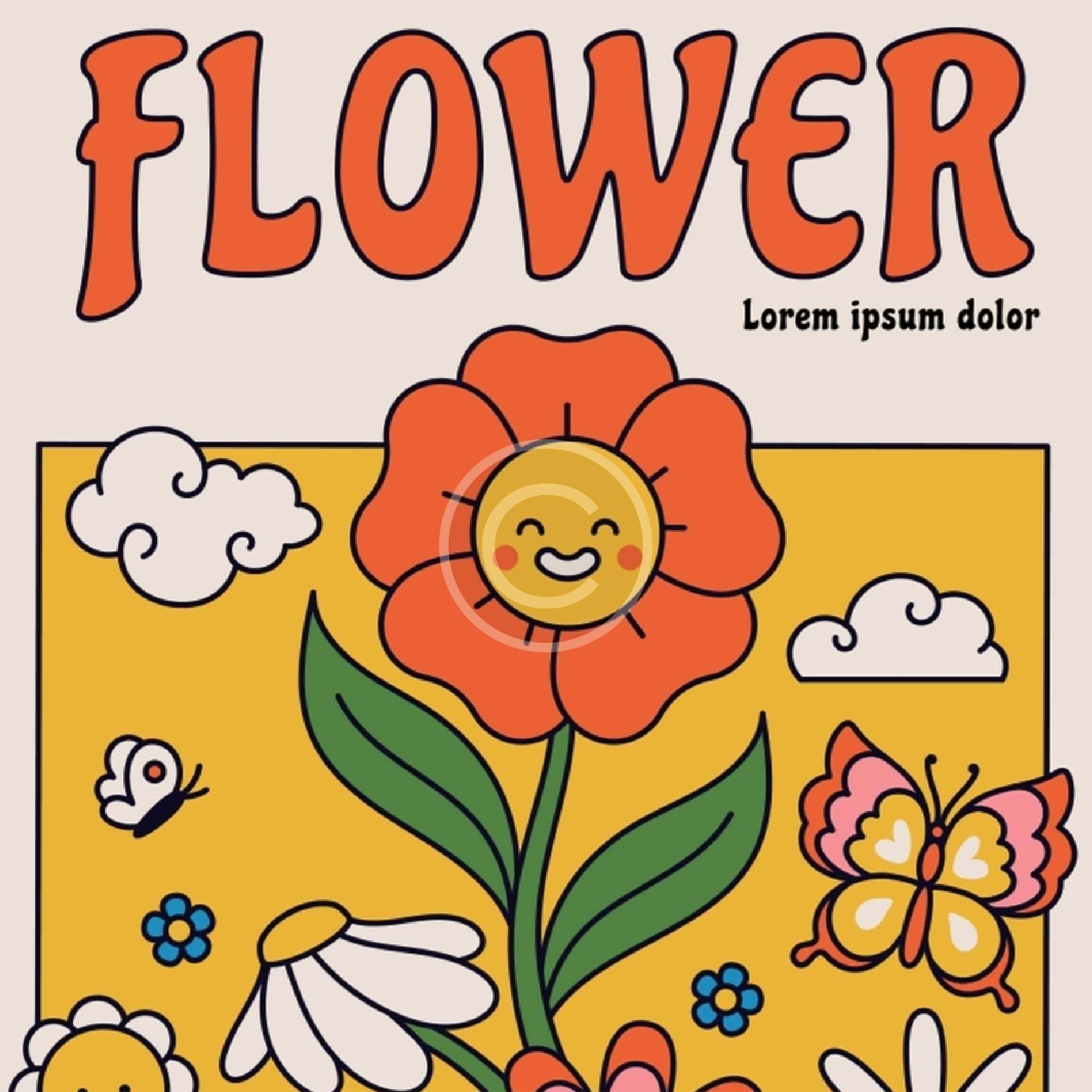 Ilustración Retro